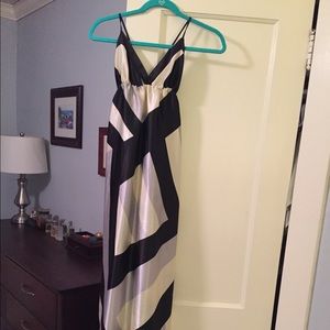 Silk maxi dress